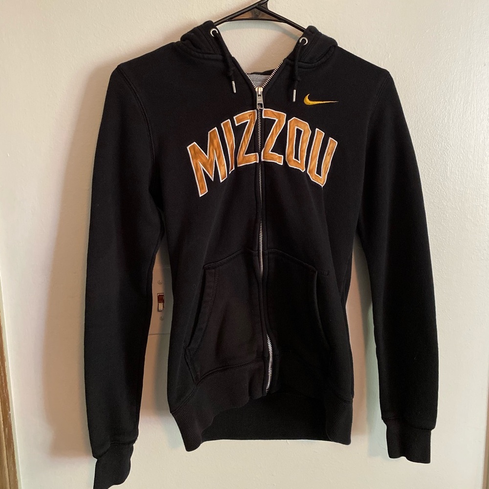Nike Mizzou zip up hoodie
